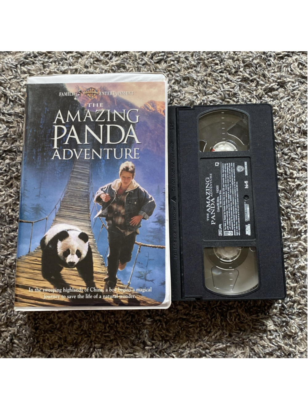 The Amazing Panda Adventure VHS (1995)